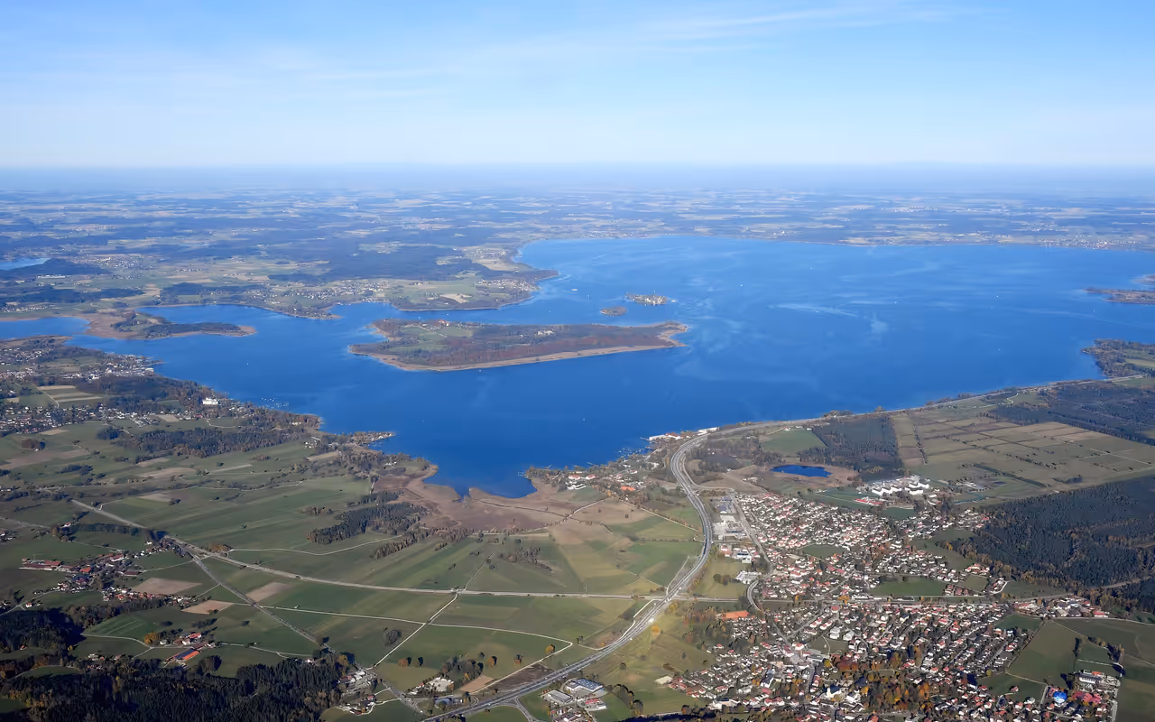 Chiemsee — Natur und Wassersport